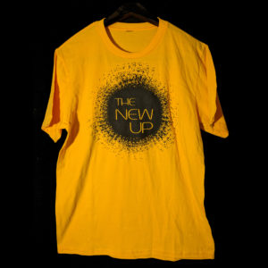 The New Up Mens Orange Logo Tee Shirt